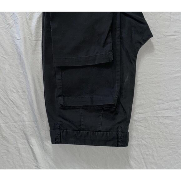 Perk Slim Fit Stretch Flat Front Cotton Chino Pants. Black, Men's 33X30.5. EUC! - Picture 4 of 8
